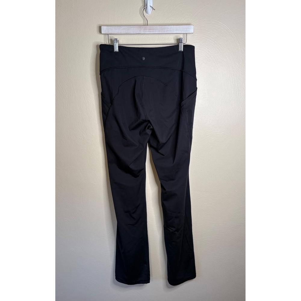 All in Motion Leggings Womens Medium Black Mid Rise Side Pocket Yoga Active - Picture 4 of 9